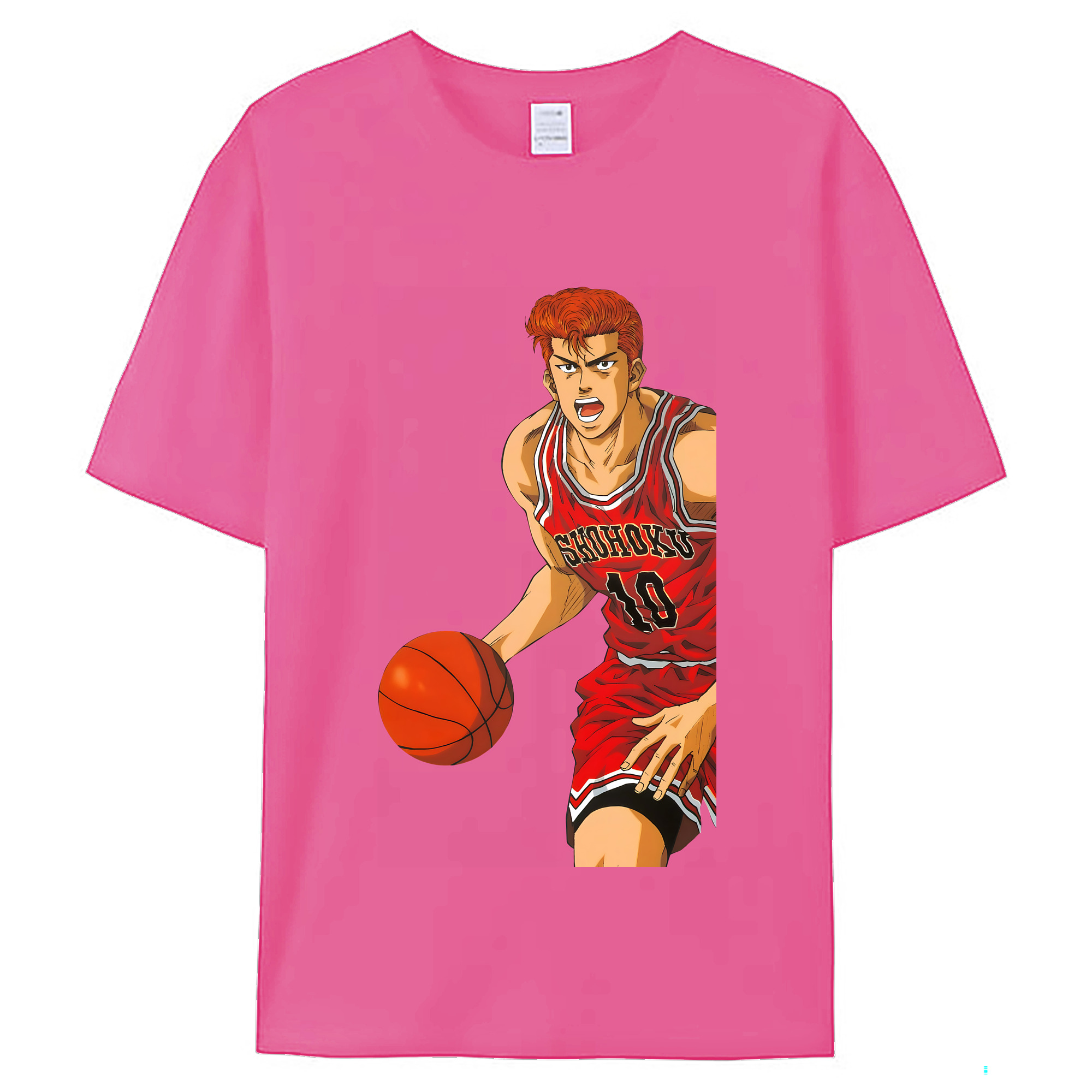 （画像用） SLAM DUNK／スラムダンク レディースカジュアルプリントTシャツ（綿100％）
